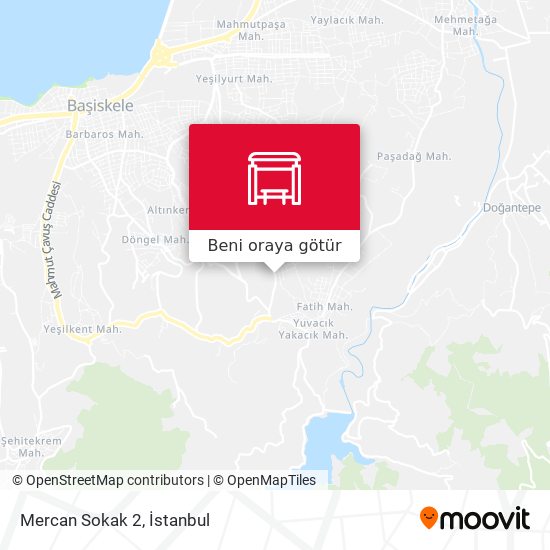 Mercan Sokak 2 harita