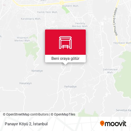 Panayır Köyü 2 harita