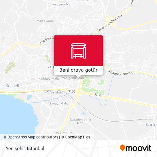 Yenişehir harita
