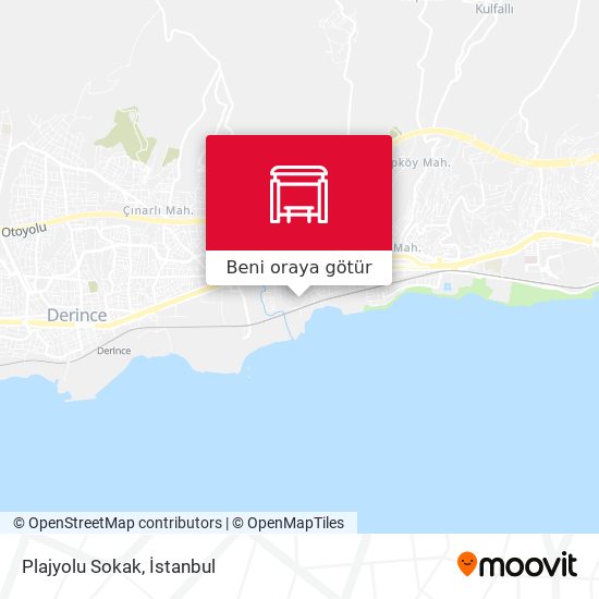 Plajyolu Sokak harita