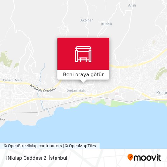 İNkılap Caddesi 2 harita