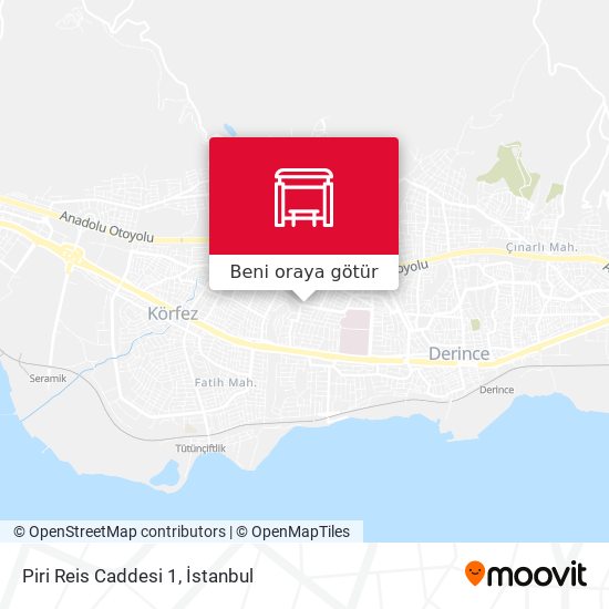 Piri Reis Caddesi 1 harita
