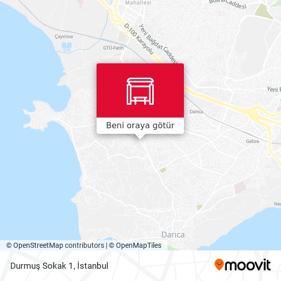 Durmuş Sokak 1 harita
