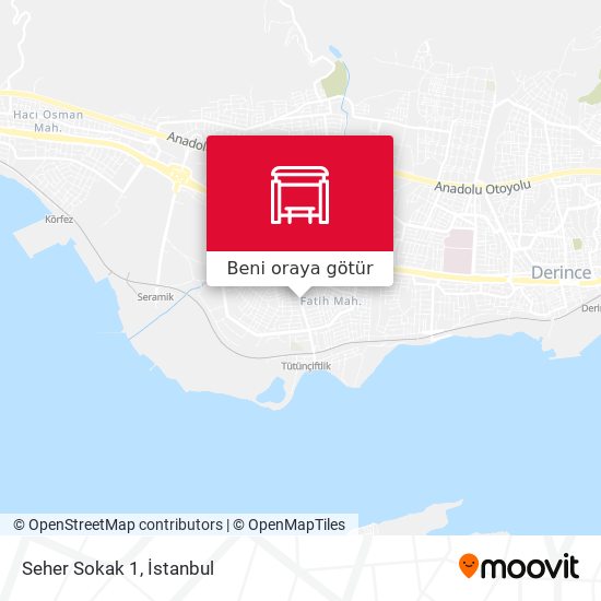 Seher Sokak 1 harita