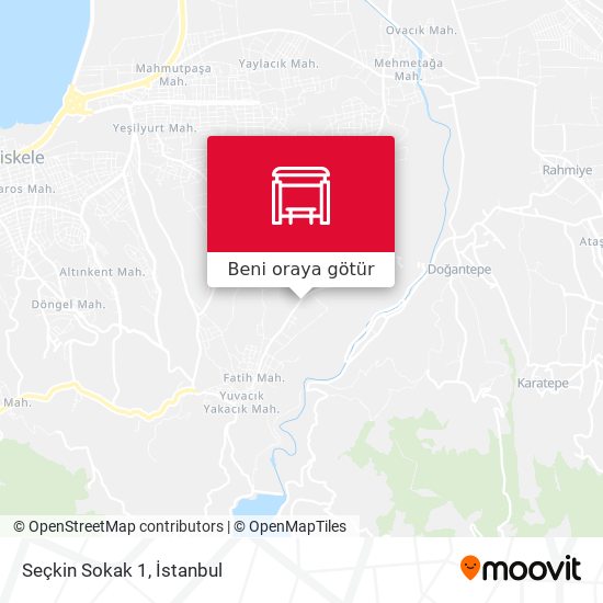 Seçkin Sokak 1 harita