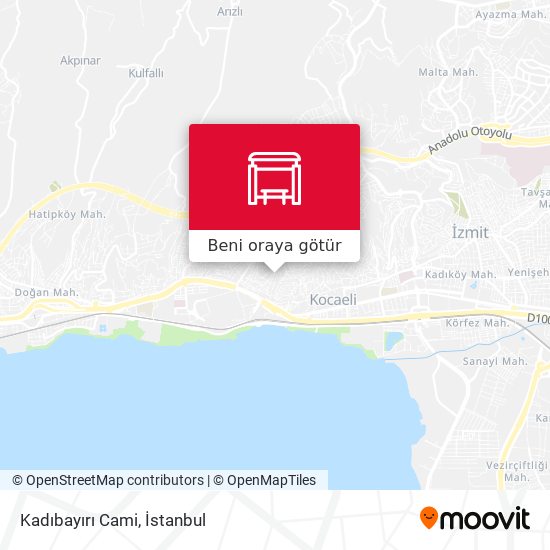Kadıbayırı Cami harita