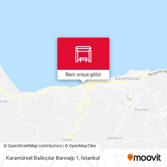 Karamürsel Balıkçılar Barınağı 1 harita