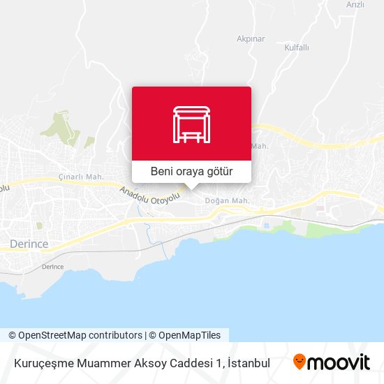 Kuruçeşme Muammer Aksoy Caddesi 1 harita