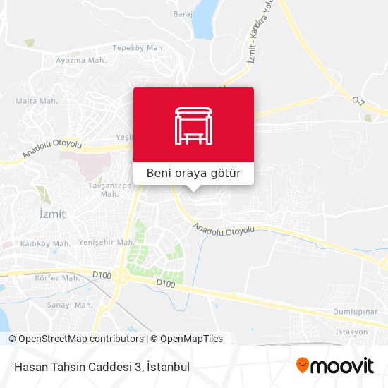 Hasan Tahsin Caddesi 3 harita