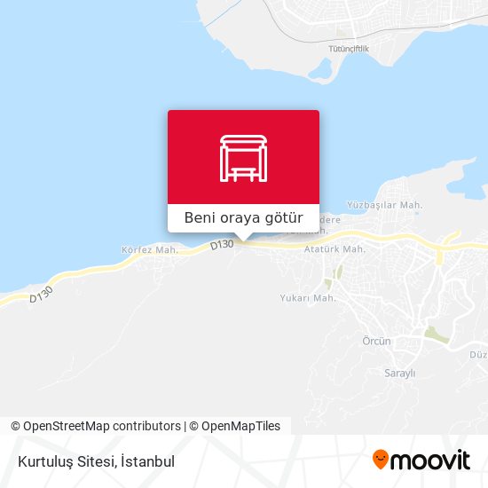 Kurtuluş Sitesi harita