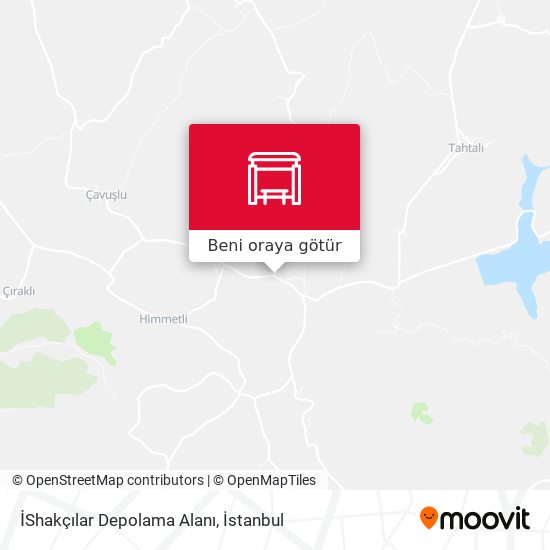 İShakçılar Depolama Alanı harita