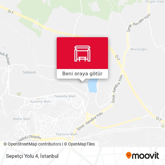 Sepetçi Yolu 4 harita