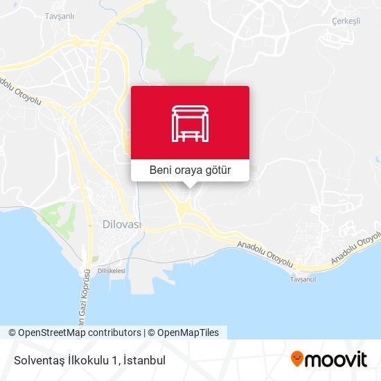 Solventaş İlkokulu  1 harita