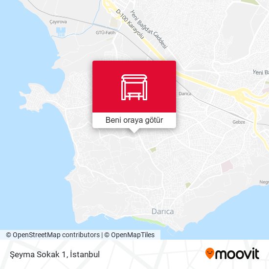 Şeyma Sokak 1 harita