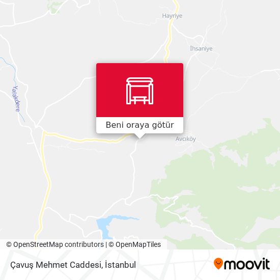 Çavuş Mehmet Caddesi harita