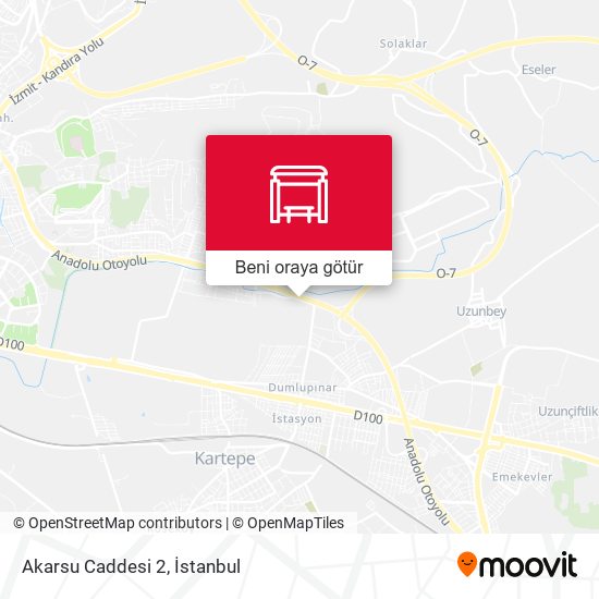 Akarsu Caddesi 2 harita