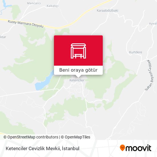 Ketenciler Cevizlik Mevkii harita
