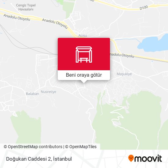 Doğukan Caddesi 2 harita