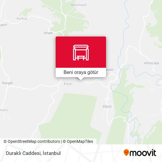 Duraklı Caddesi harita