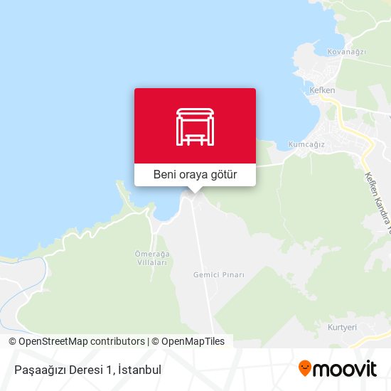 Paşaağızı Deresi 1 harita