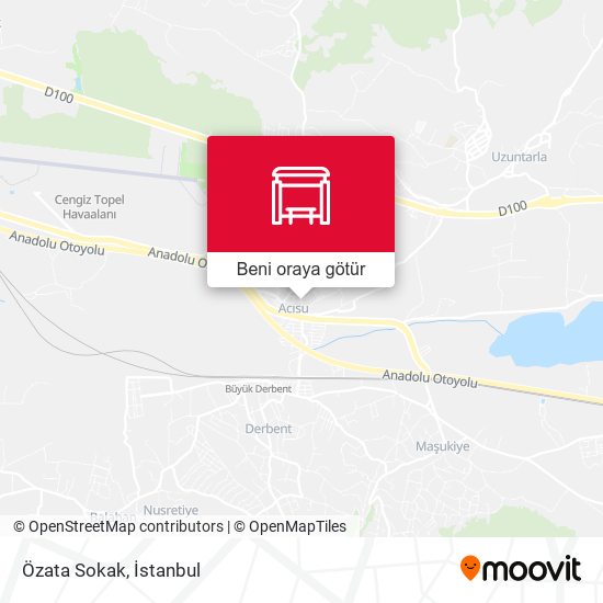Özata Sokak harita