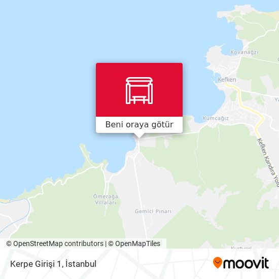 Kerpe Girişi 1 harita