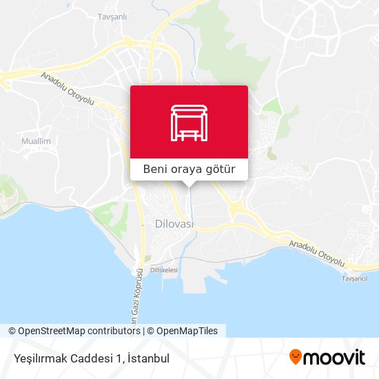 Yeşilırmak Caddesi 1 harita