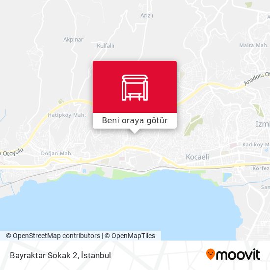 Bayraktar Sokak 2 harita