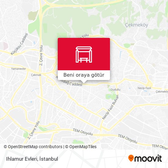 Ihlamur Evleri harita