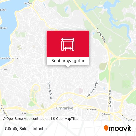 Gümüş Sokak harita