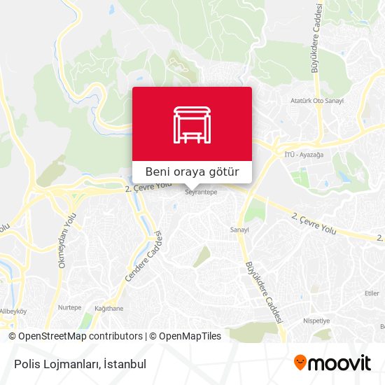 Polis Lojmanları harita