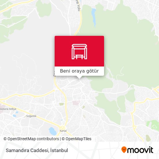 Samandıra Caddesi harita