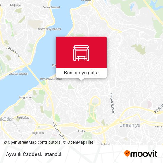 Ayvalık Caddesi harita