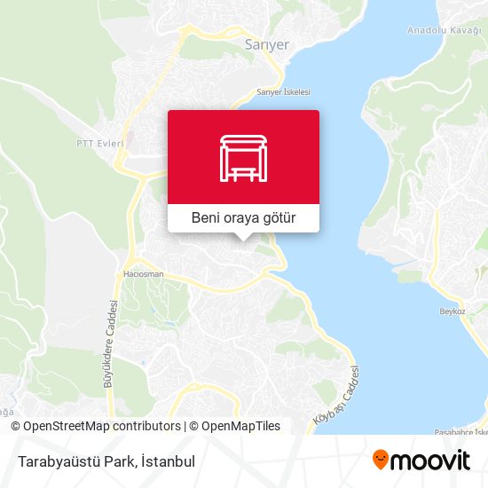 Tarabyaüstü Park harita