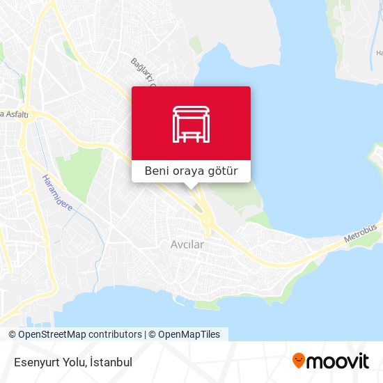 Esenyurt Yolu harita