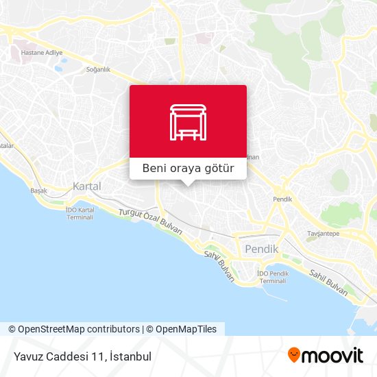 Yavuz Caddesi 11 harita
