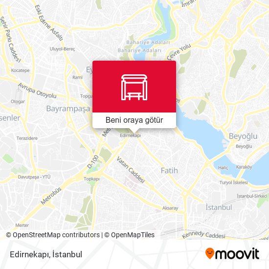 Edirnekapı harita