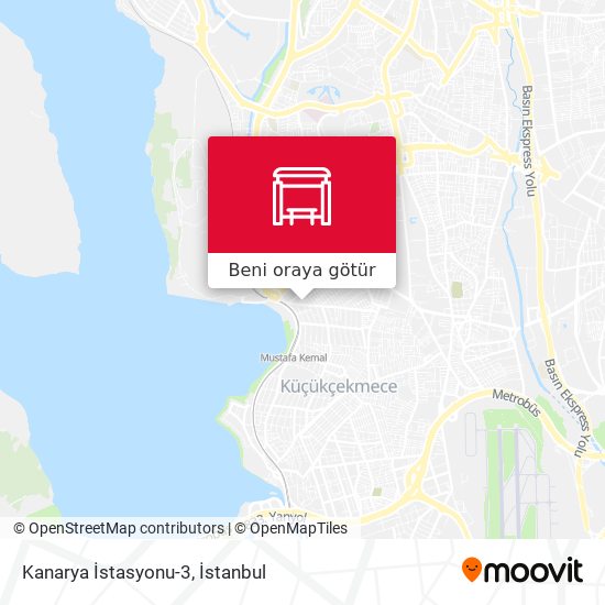 Kanarya İstasyonu-3 harita