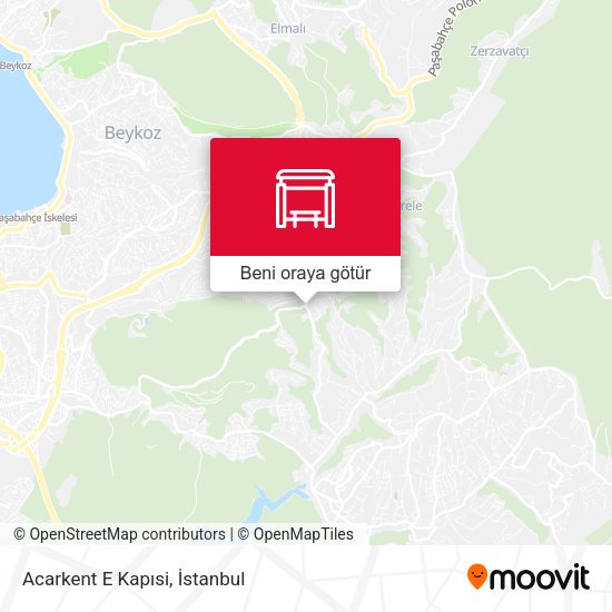 Acarkent E Kapısi harita