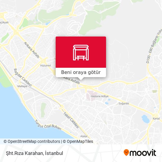 Şht.Rıza Karahan harita