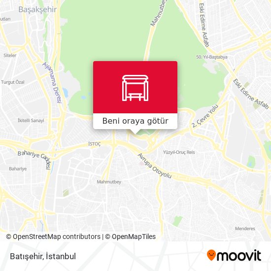 Batışehir harita