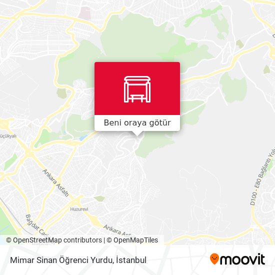 Mimar Sinan Öğrenci Yurdu harita
