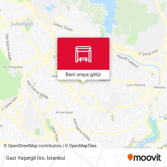 Gazi Yaşargil İöo harita