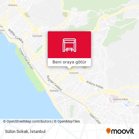 Sülün Sokak harita