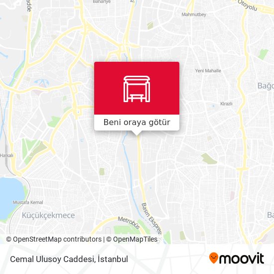 Cemal Ulusoy Caddesi harita