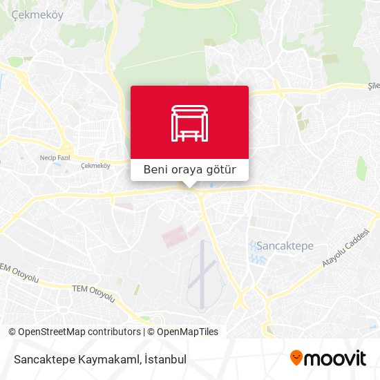 Sancaktepe Kaymakaml harita
