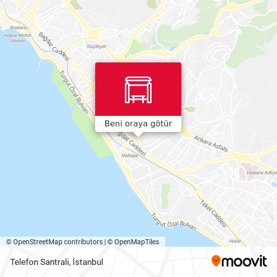 Telefon Santrali harita