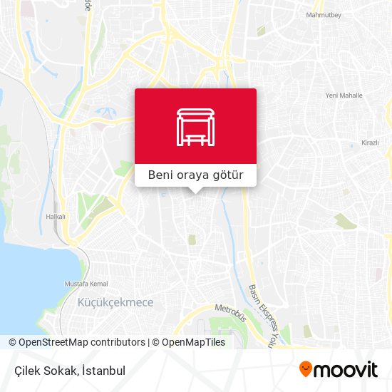 Çilek Sokak harita