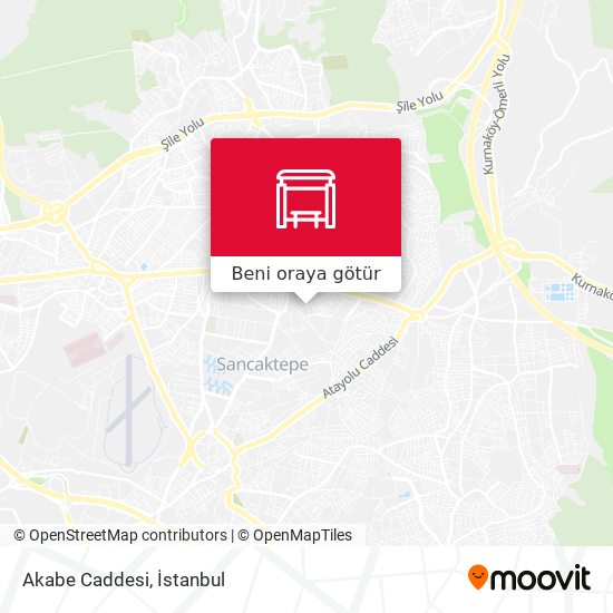 Akabe Caddesi harita