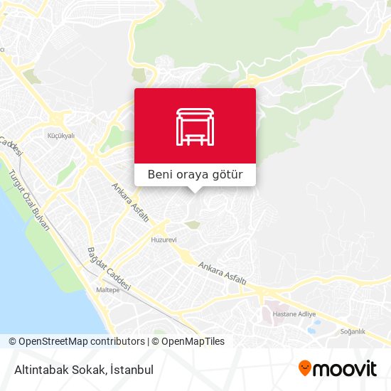 Altintabak Sokak harita